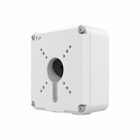 UNIVIEW UVTC6.152.0979, Bullet Junction Box Support wiring from behind, 125mm-125mm-57mm, Casting TR-JB07-D-IN